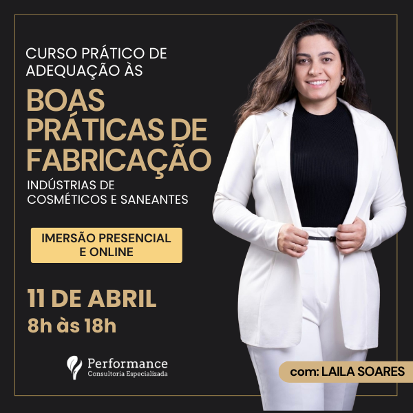 Curso Prático de Adequação às Boas Práticas de Fabricação